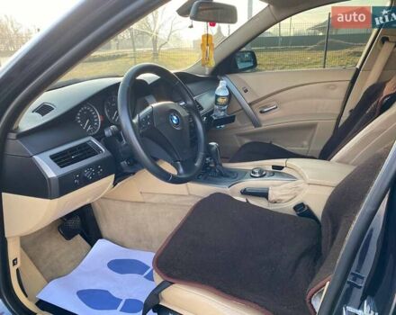 Синий БМВ 5 Серия, объемом двигателя 2.5 л и пробегом 400 тыс. км за 8150 $, фото 15 на Automoto.ua