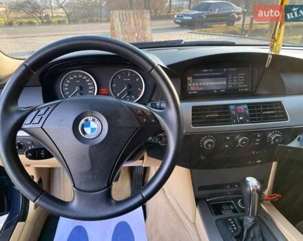 Синий БМВ 5 Серия, объемом двигателя 2.5 л и пробегом 400 тыс. км за 8150 $, фото 17 на Automoto.ua
