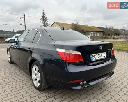 Синій БМВ 5 Серія, об'ємом двигуна 3 л та пробігом 337 тис. км за 9750 $, фото 3 на Automoto.ua