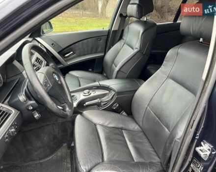 Синій БМВ 5 Серія, об'ємом двигуна 3 л та пробігом 337 тис. км за 9750 $, фото 15 на Automoto.ua