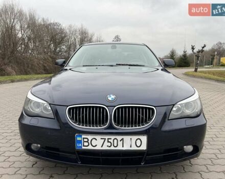 Синій БМВ 5 Серія, об'ємом двигуна 3 л та пробігом 337 тис. км за 9750 $, фото 7 на Automoto.ua