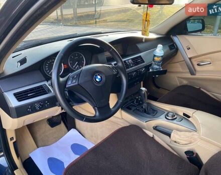 Синий БМВ 5 Серия, объемом двигателя 2.5 л и пробегом 400 тыс. км за 8150 $, фото 16 на Automoto.ua