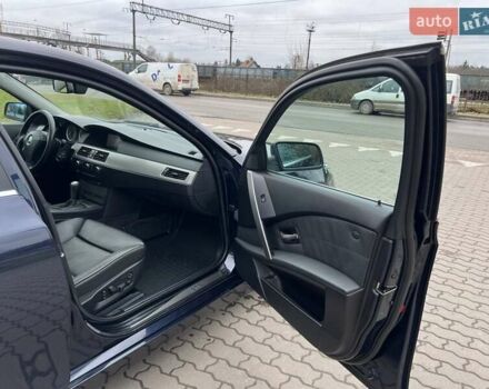 Синій БМВ 5 Серія, об'ємом двигуна 3 л та пробігом 337 тис. км за 9750 $, фото 33 на Automoto.ua