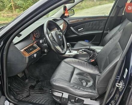 Синий БМВ 5 Серия, объемом двигателя 3 л и пробегом 398 тыс. км за 11999 $, фото 17 на Automoto.ua