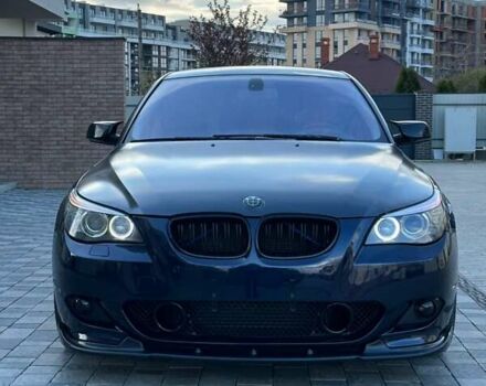 Синий БМВ 5 Серия, объемом двигателя 3.5 л и пробегом 250 тыс. км за 13000 $, фото 2 на Automoto.ua