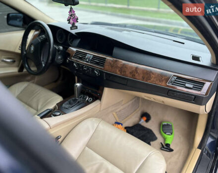 БМВ 5 Серия 2007 в Виннице на Automoto.ua Синий БМВ 5 Серия, объемом двигателя 2.99 л и пробегом 380 тыс. км за 10000 $, фото 10 на Automoto.ua