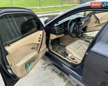 БМВ 5 Серия 2007 в Виннице на Automoto.ua Синий БМВ 5 Серия, объемом двигателя 2.99 л и пробегом 380 тыс. км за 10000 $, фото 16 на Automoto.ua