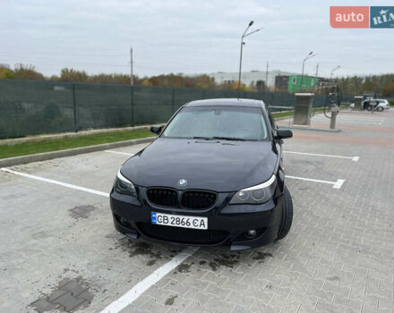 БМВ 5 Серия 2007 в Виннице на Automoto.ua Синий БМВ 5 Серия, объемом двигателя 2.99 л и пробегом 380 тыс. км за 10000 $, фото 3 на Automoto.ua
