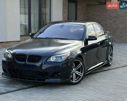 Синий БМВ 5 Серия, объемом двигателя 3.5 л и пробегом 250 тыс. км за 13000 $, фото 6 на Automoto.ua