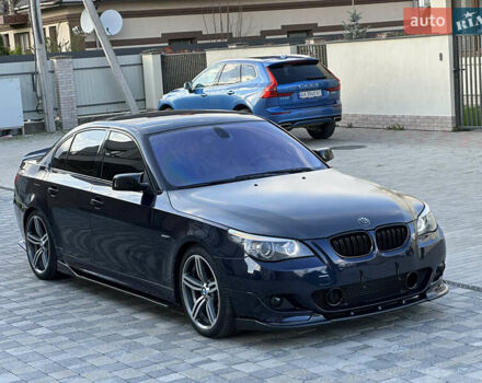 Синий БМВ 5 Серия, объемом двигателя 3.5 л и пробегом 250 тыс. км за 13000 $, фото 4 на Automoto.ua