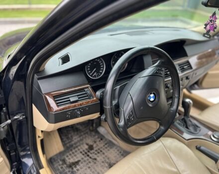 Синий БМВ 5 Серия, объемом двигателя 3 л и пробегом 380 тыс. км за 10000 $, фото 18 на Automoto.ua