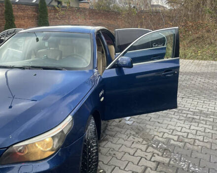 Синий БМВ 5 Серия, объемом двигателя 2 л и пробегом 483 тыс. км за 6800 $, фото 2 на Automoto.ua