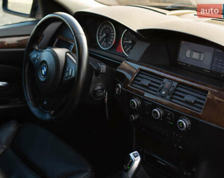 Синий БМВ 5 Серия, объемом двигателя 3.5 л и пробегом 250 тыс. км за 13000 $, фото 50 на Automoto.ua