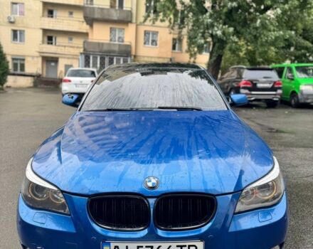 Синий БМВ 5 Серия, объемом двигателя 3 л и пробегом 777 тыс. км за 6999 $, фото 1 на Automoto.ua