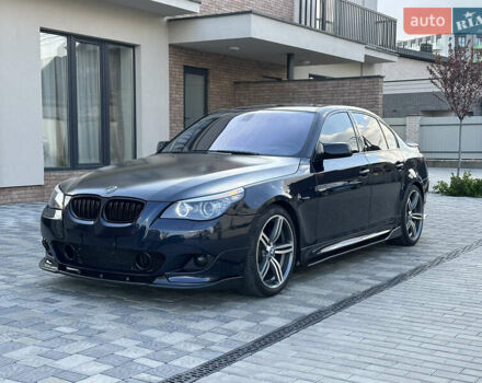 Синий БМВ 5 Серия, объемом двигателя 3.5 л и пробегом 250 тыс. км за 13000 $, фото 3 на Automoto.ua
