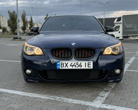 БМВ 5 Серия 2007 в Киеве на Automoto.ua Синий БМВ 5 Серия, объемом двигателя 2.5 л и пробегом 230 тыс. км за 10500 $, фото 3 на Automoto.ua