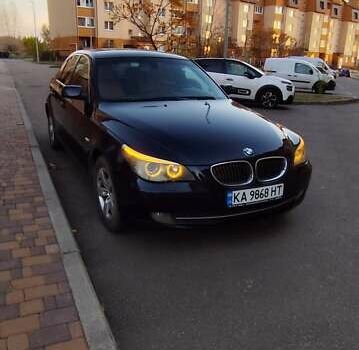 Синий БМВ 5 Серия, объемом двигателя 2 л и пробегом 348 тыс. км за 9300 $, фото 3 на Automoto.ua
