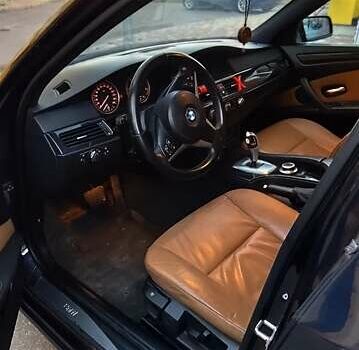 Синий БМВ 5 Серия, объемом двигателя 2 л и пробегом 348 тыс. км за 9300 $, фото 16 на Automoto.ua