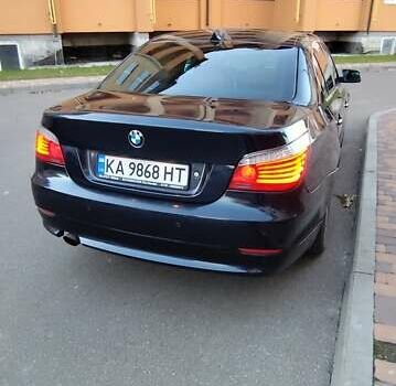 Синий БМВ 5 Серия, объемом двигателя 2 л и пробегом 348 тыс. км за 9300 $, фото 4 на Automoto.ua