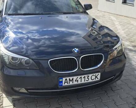 Синий БМВ 5 Серия, объемом двигателя 2 л и пробегом 296 тыс. км за 9200 $, фото 16 на Automoto.ua
