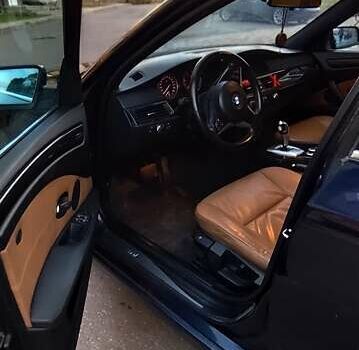 Синий БМВ 5 Серия, объемом двигателя 2 л и пробегом 348 тыс. км за 9300 $, фото 17 на Automoto.ua