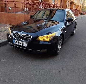 Синий БМВ 5 Серия, объемом двигателя 2 л и пробегом 348 тыс. км за 9300 $, фото 5 на Automoto.ua