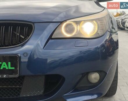 Синий БМВ 5 Серия, объемом двигателя 2.5 л и пробегом 282 тыс. км за 7990 $, фото 5 на Automoto.ua