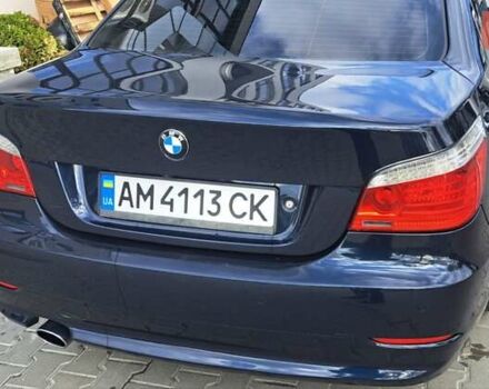 Синий БМВ 5 Серия, объемом двигателя 2 л и пробегом 296 тыс. км за 9200 $, фото 3 на Automoto.ua