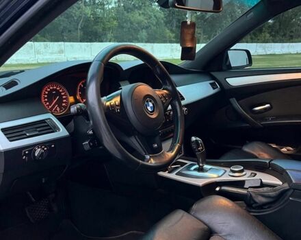 Синий БМВ 5 Серия, объемом двигателя 3 л и пробегом 368 тыс. км за 9500 $, фото 16 на Automoto.ua