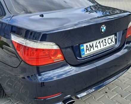 Синий БМВ 5 Серия, объемом двигателя 2 л и пробегом 296 тыс. км за 9200 $, фото 5 на Automoto.ua