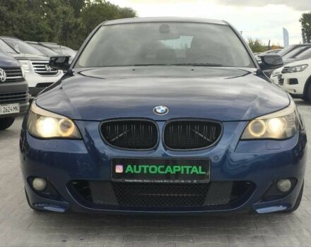 Синий БМВ 5 Серия, объемом двигателя 2.5 л и пробегом 282 тыс. км за 7990 $, фото 1 на Automoto.ua