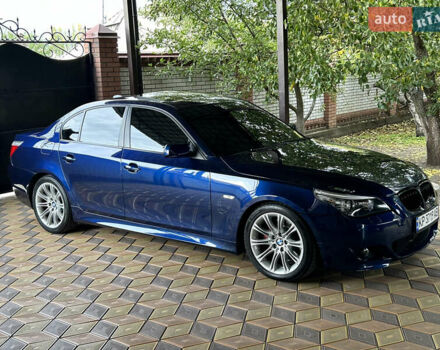 Синий БМВ 5 Серия, объемом двигателя 3 л и пробегом 283 тыс. км за 11300 $, фото 1 на Automoto.ua