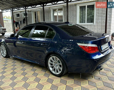 Синий БМВ 5 Серия, объемом двигателя 3 л и пробегом 283 тыс. км за 11300 $, фото 6 на Automoto.ua