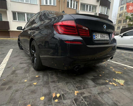 Синий БМВ 5 Серия, объемом двигателя 3 л и пробегом 197 тыс. км за 15500 $, фото 3 на Automoto.ua