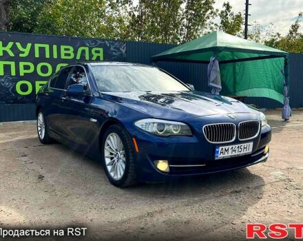 Синій БМВ 5 Серія, об'ємом двигуна 3 л та пробігом 0 тис. км за 12500 $, фото 1 на Automoto.ua