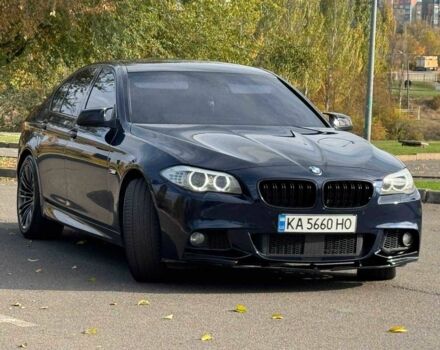 Синий БМВ 5 Серия, объемом двигателя 3 л и пробегом 140 тыс. км за 321 $, фото 2 на Automoto.ua