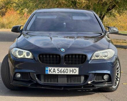 Синий БМВ 5 Серия, объемом двигателя 3 л и пробегом 140 тыс. км за 321 $, фото 1 на Automoto.ua