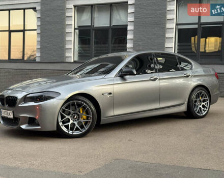 Синий БМВ 5 Серия, объемом двигателя 3 л и пробегом 200 тыс. км за 13500 $, фото 2 на Automoto.ua