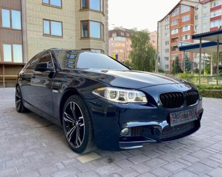 Синий БМВ 5 Серия, объемом двигателя 3 л и пробегом 195 тыс. км за 14000 $, фото 2 на Automoto.ua