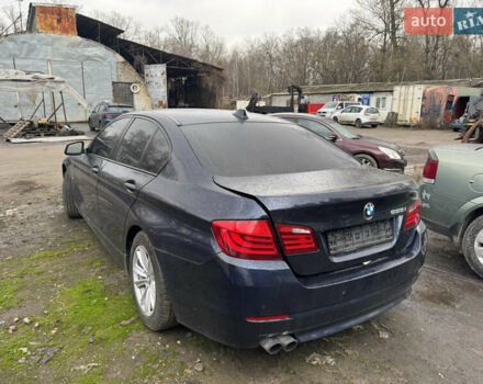 Синій БМВ 5 Серія, об'ємом двигуна 2 л та пробігом 220 тис. км за 8850 $, фото 2 на Automoto.ua