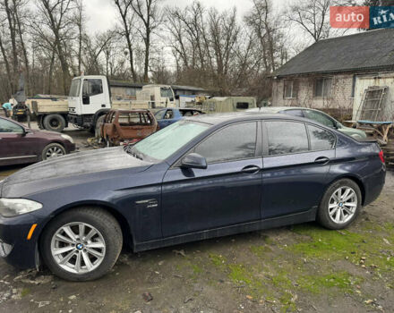 Синій БМВ 5 Серія, об'ємом двигуна 2 л та пробігом 220 тис. км за 8850 $, фото 1 на Automoto.ua