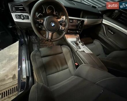 Синий БМВ 5 Серия, объемом двигателя 3 л и пробегом 210 тыс. км за 15500 $, фото 13 на Automoto.ua