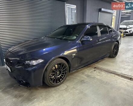 Синий БМВ 5 Серия, объемом двигателя 3 л и пробегом 210 тыс. км за 15500 $, фото 4 на Automoto.ua