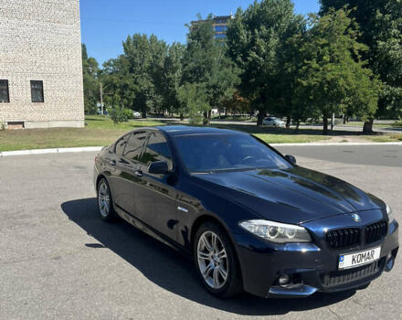 Синий БМВ 5 Серия, объемом двигателя 3.5 л и пробегом 200 тыс. км за 17800 $, фото 2 на Automoto.ua