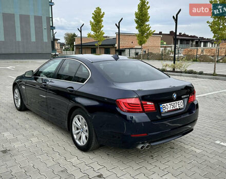 Синий БМВ 5 Серия, объемом двигателя 2 л и пробегом 277 тыс. км за 13800 $, фото 10 на Automoto.ua