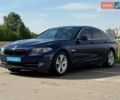 Синий БМВ 5 Серия, объемом двигателя 3 л и пробегом 201 тыс. км за 12790 $, фото 1 на Automoto.ua
