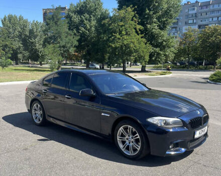 Синий БМВ 5 Серия, объемом двигателя 3.5 л и пробегом 200 тыс. км за 17800 $, фото 4 на Automoto.ua