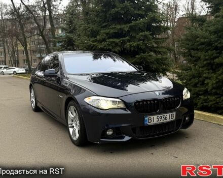 Синій БМВ 5 Серія, об'ємом двигуна 3 л та пробігом 200 тис. км за 17800 $, фото 1 на Automoto.ua