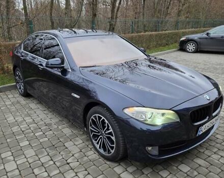 Синий БМВ 5 Серия, объемом двигателя 2 л и пробегом 320 тыс. км за 14300 $, фото 2 на Automoto.ua