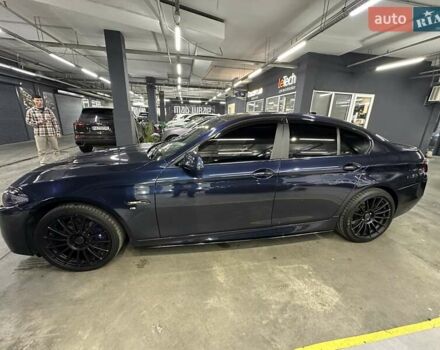 Синий БМВ 5 Серия, объемом двигателя 3 л и пробегом 210 тыс. км за 15500 $, фото 3 на Automoto.ua